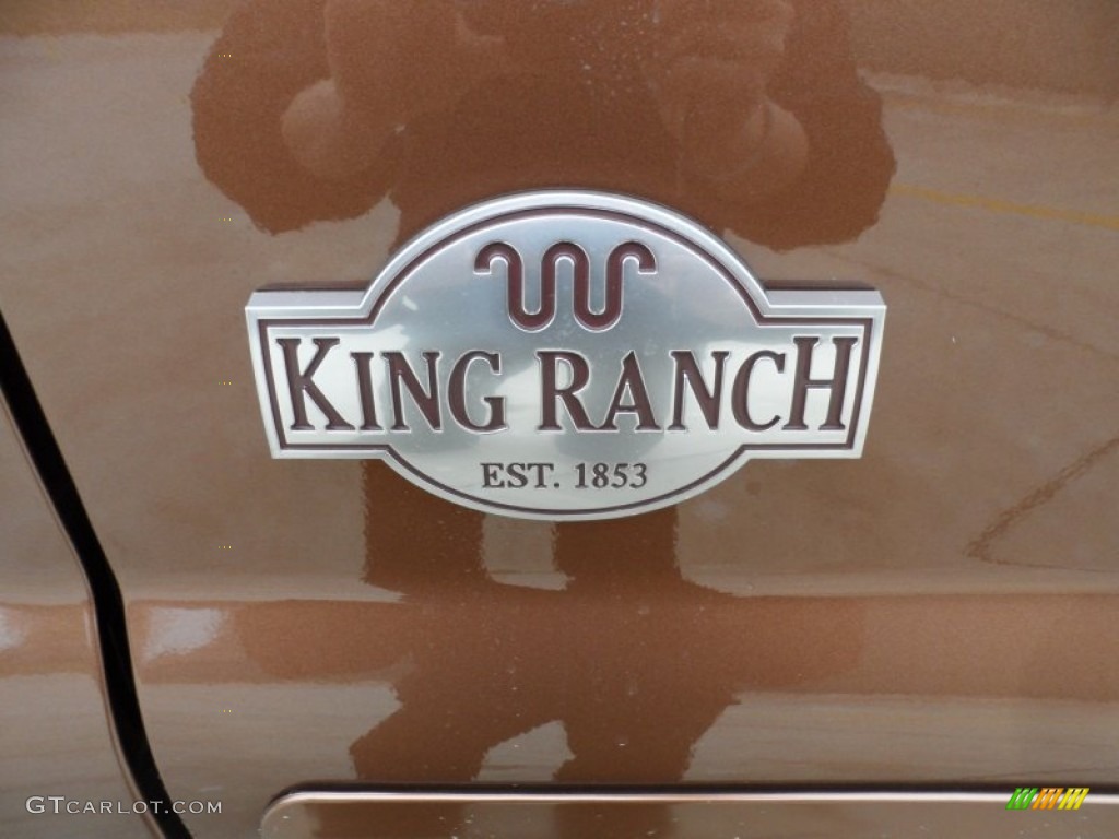 2012 F250 Super Duty King Ranch Crew Cab 4x4 - Golden Bronze Metallic / Chaparral Leather photo #14