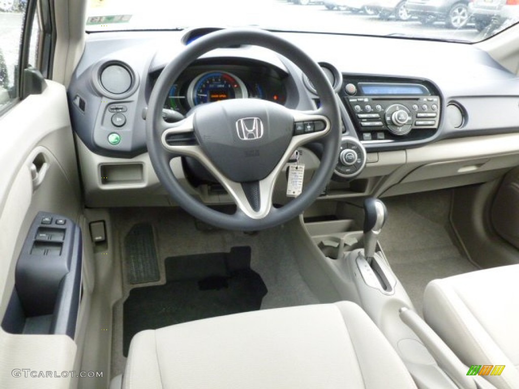 2010 Honda Insight Hybrid LX Gray Dashboard Photo #61066609