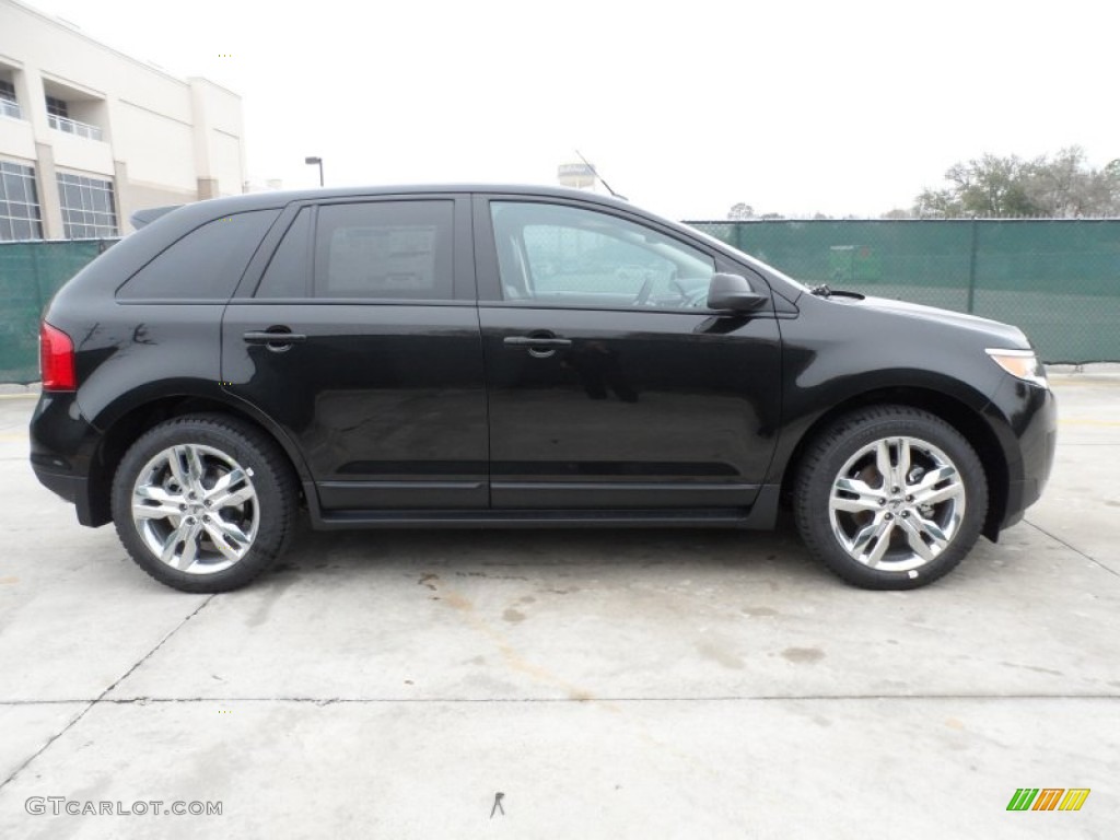 Tuxedo Black Metallic 2012 Ford Edge SEL EcoBoost Exterior Photo #61066864