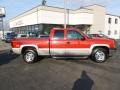 2005 Victory Red Chevrolet Silverado 1500 Z71 Extended Cab 4x4  photo #7