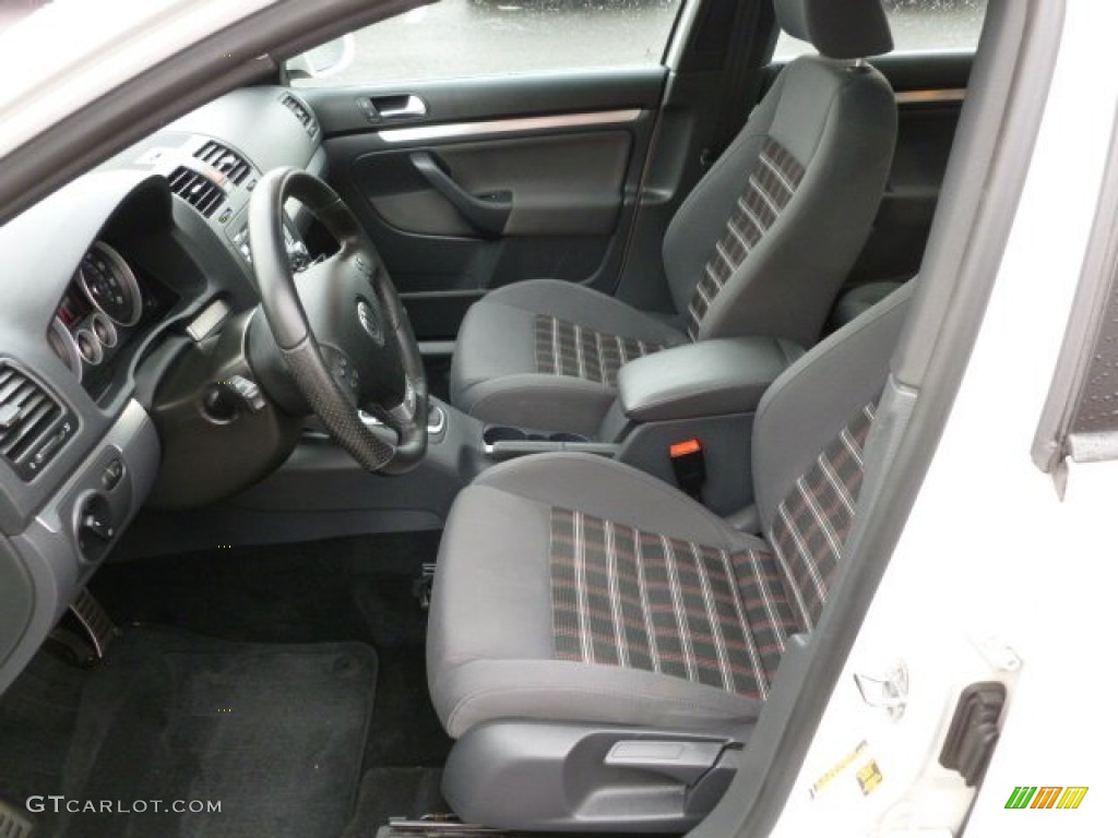 Interlagos Black Cloth Interior 2009 Volkswagen GLI Sedan Photo #61067221
