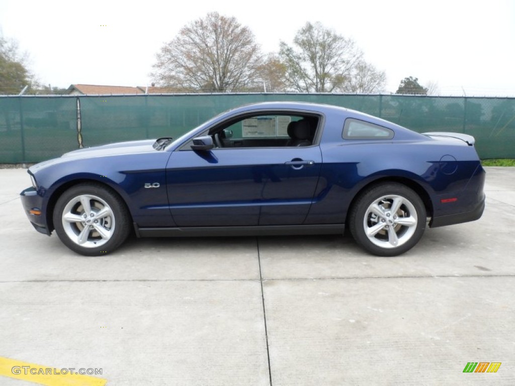 2012 Mustang GT Coupe - Kona Blue Metallic / Charcoal Black photo #6