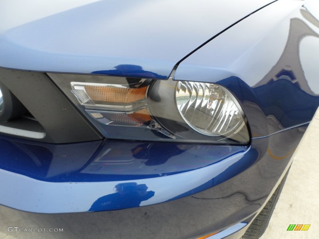 2012 Mustang GT Coupe - Kona Blue Metallic / Charcoal Black photo #9