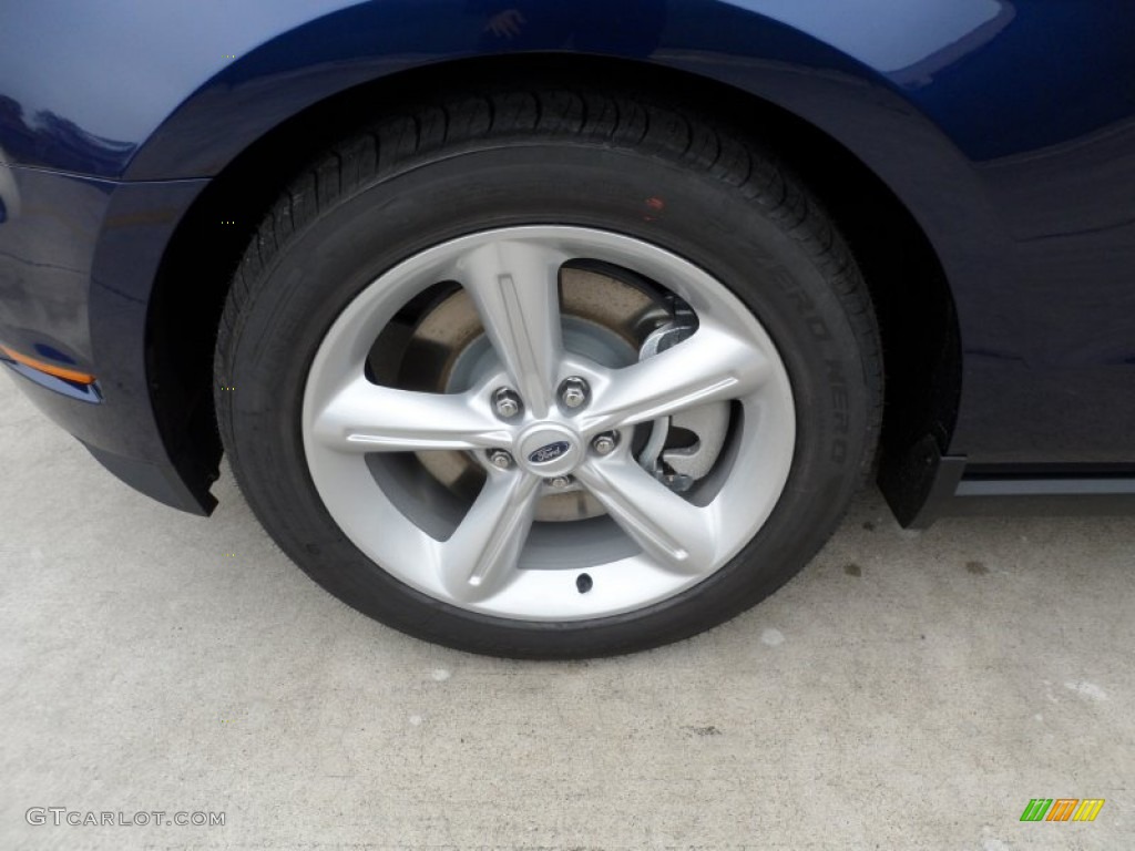 2012 Mustang GT Coupe - Kona Blue Metallic / Charcoal Black photo #11
