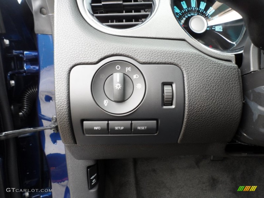 2012 Mustang GT Coupe - Kona Blue Metallic / Charcoal Black photo #31