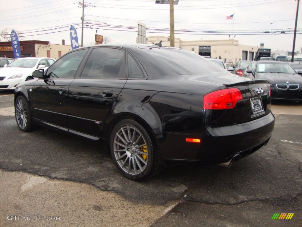 2008 A4 2.0T Special Edition quattro Sedan - Brilliant Black / Black photo #5