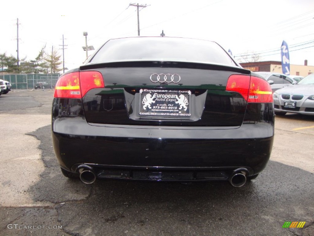 2008 A4 2.0T Special Edition quattro Sedan - Brilliant Black / Black photo #6