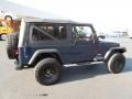 2004 Patriot Blue Pearl Jeep Wrangler Unlimited 4x4  photo #5