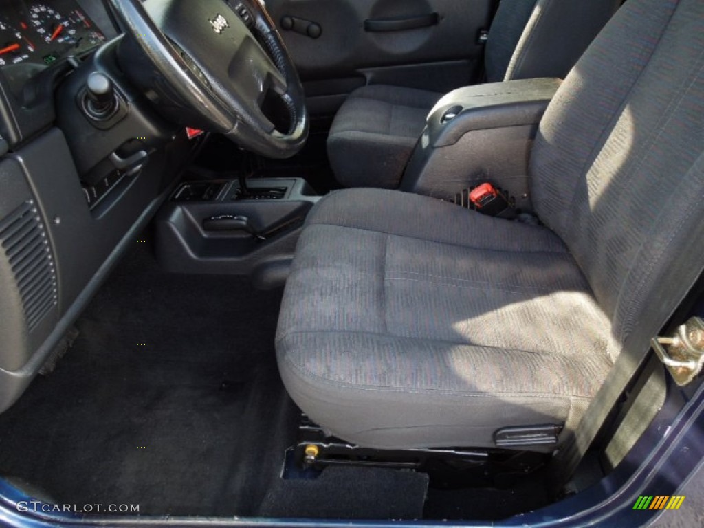 2004 Wrangler Unlimited 4x4 - Patriot Blue Pearl / Dark Slate Gray photo #7