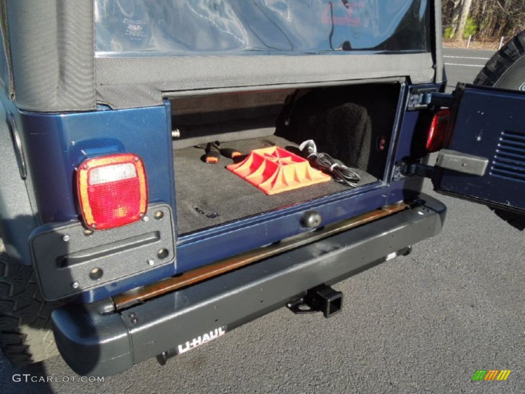 2004 Wrangler Unlimited 4x4 - Patriot Blue Pearl / Dark Slate Gray photo #15
