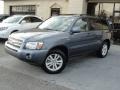 2007 Bluestone Metallic Toyota Highlander Hybrid Limited  photo #3