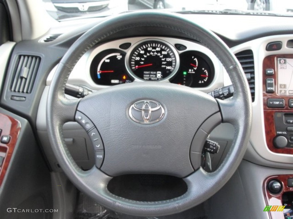 2007 Toyota Highlander Hybrid Limited Steering Wheel Photos