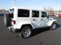 2012 Bright White Jeep Wrangler Unlimited Sahara 4x4  photo #5