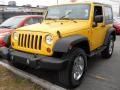 2008 Detonator Yellow Jeep Wrangler X 4x4  photo #1