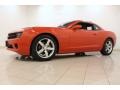 Inferno Orange Metallic 2011 Chevrolet Camaro LT Coupe Exterior
