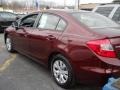 Crimson Pearl - Civic LX Sedan Photo No. 2