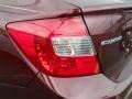 Crimson Pearl - Civic LX Sedan Photo No. 6