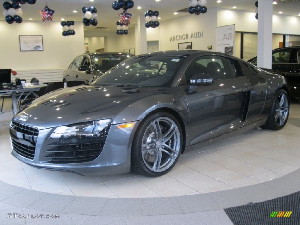 Daytona Gray Pearl Effect 2012 Audi R8 4.2 FSI quattro Exterior Photo #61069822