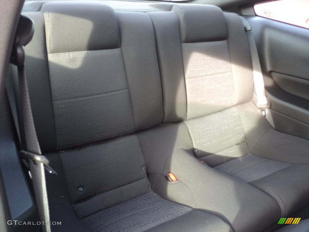 2007 Mustang V6 Deluxe Coupe - Black / Dark Charcoal photo #14