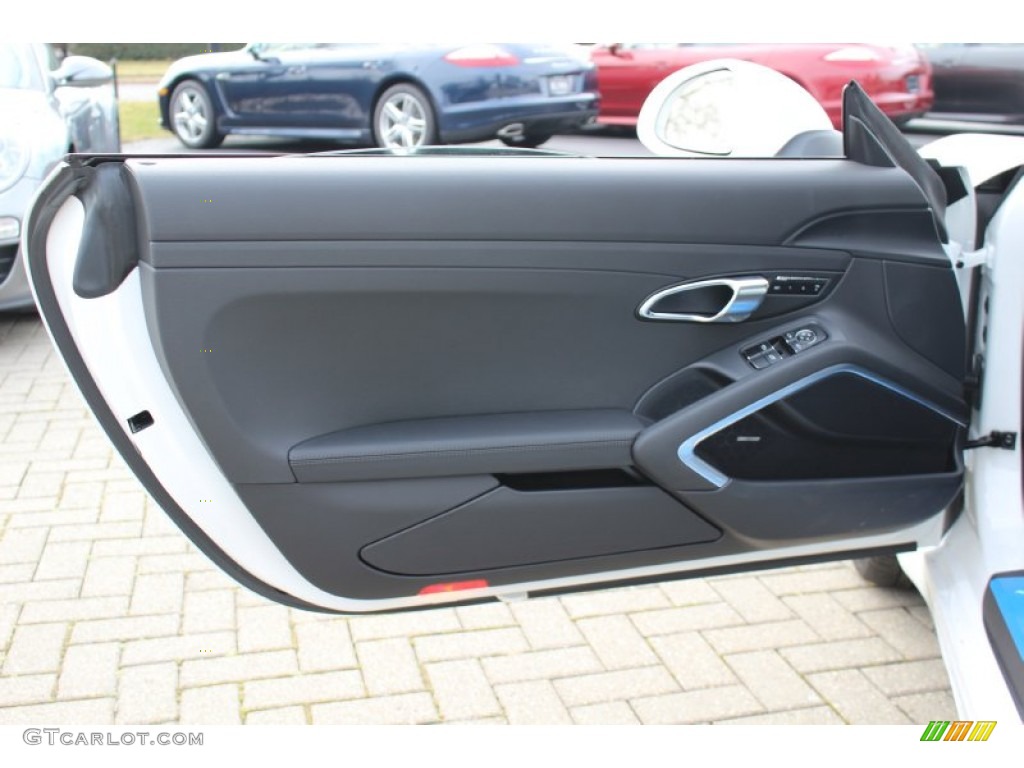 2012 Porsche New 911 Carrera S Coupe Agate Grey Door Panel Photo #61071403
