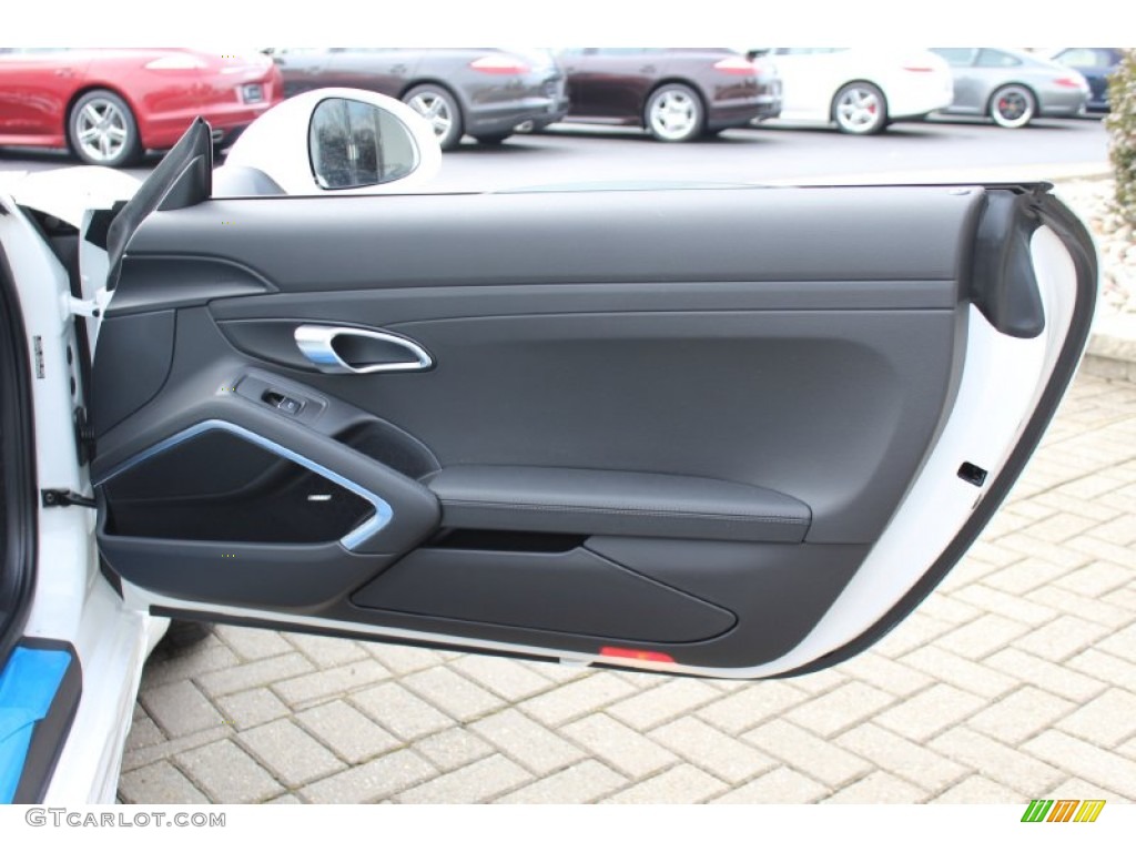 2012 Porsche New 911 Carrera S Coupe Agate Grey Door Panel Photo #61071487