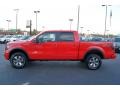 2012 Race Red Ford F150 FX4 SuperCrew 4x4  photo #5