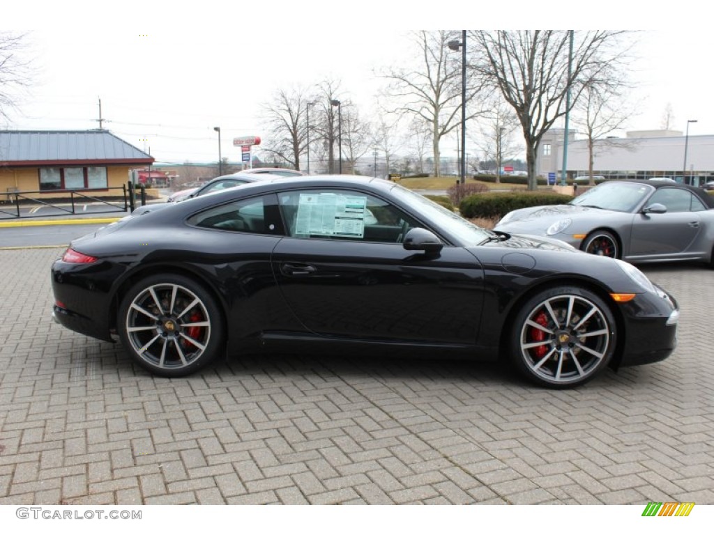 Basalt Black Metallic 2012 Porsche New 911 Carrera S Coupe Exterior Photo #61071583
