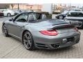 Meteor Grey Metallic 2012 Porsche 911 Turbo Cabriolet Exterior