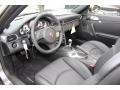 Black 2012 Porsche 911 Turbo Cabriolet Interior