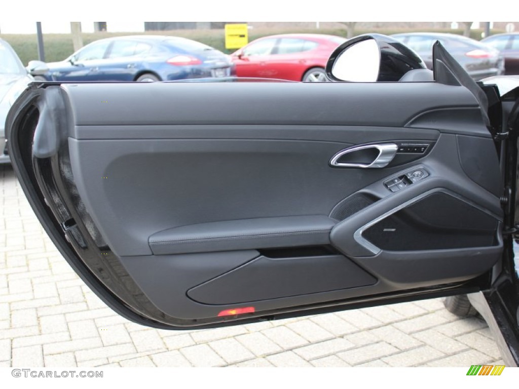 2012 Porsche New 911 Carrera S Coupe Black Door Panel Photo #61072055