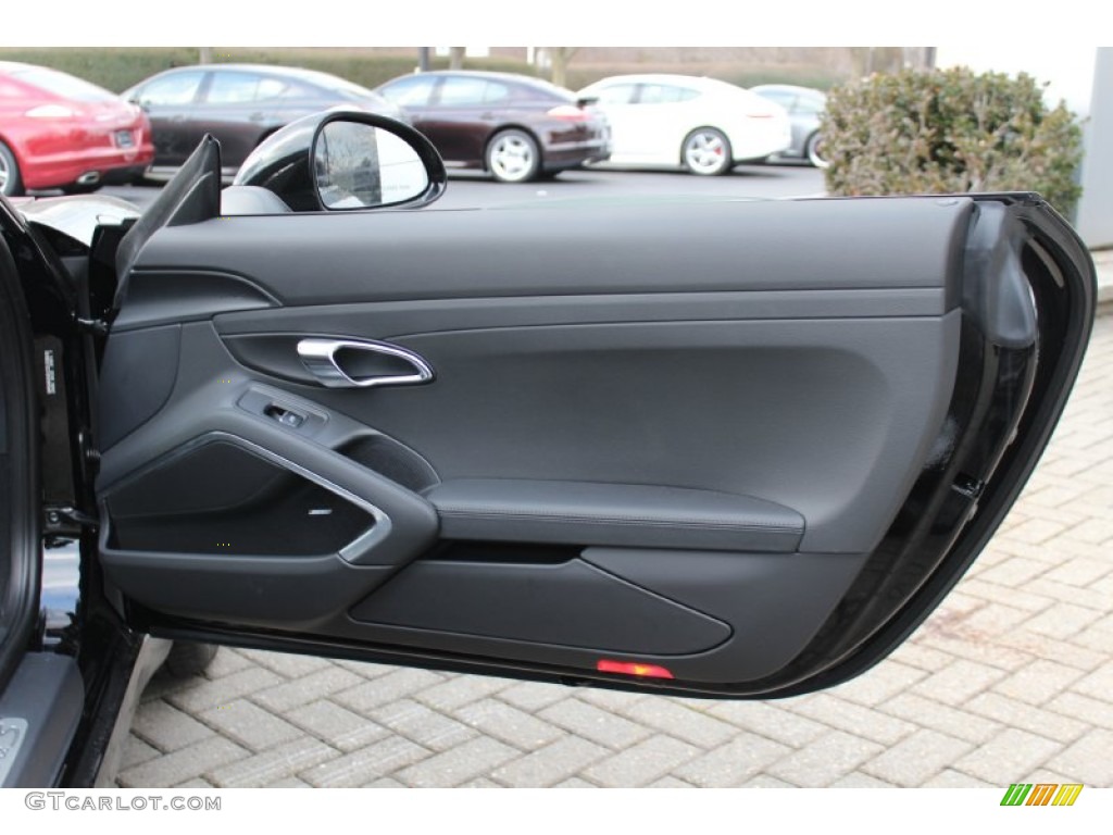 2012 Porsche New 911 Carrera S Coupe Black Door Panel Photo #61072147