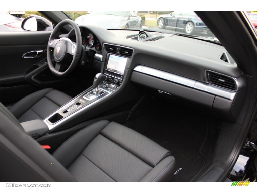 2012 Porsche New 911 Carrera S Coupe Black Dashboard Photo #61072159