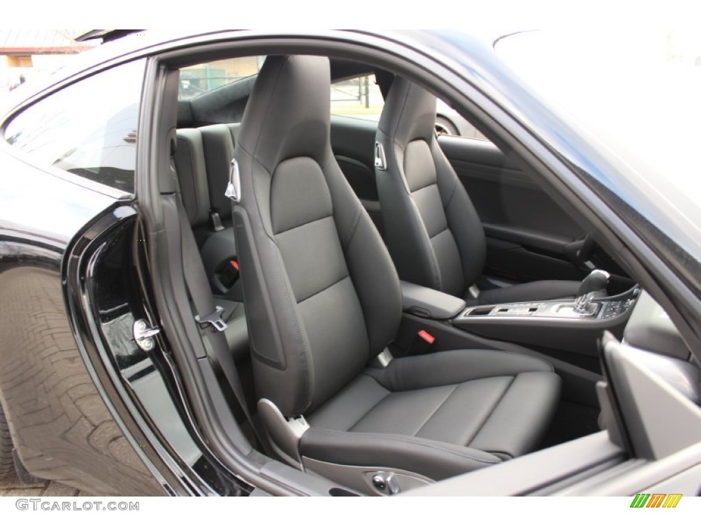 Black Interior 2012 Porsche New 911 Carrera S Coupe Photo #61072168