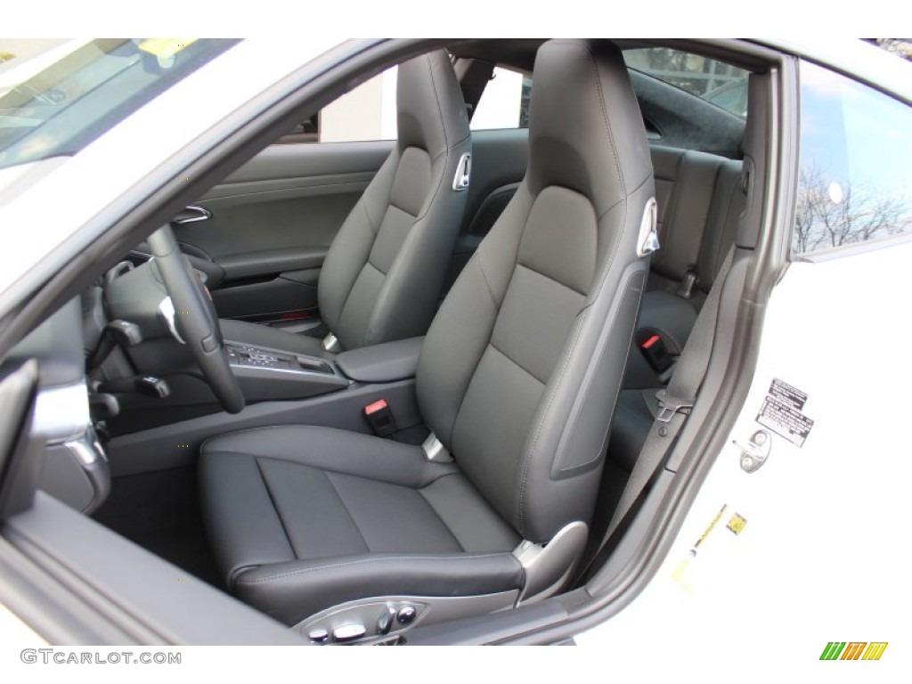 Black Interior 2012 Porsche New 911 Carrera S Coupe Photo #61072279