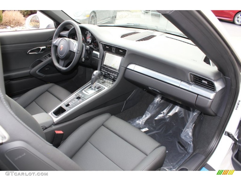 Black Interior 2012 Porsche New 911 Carrera S Coupe Photo #61072318
