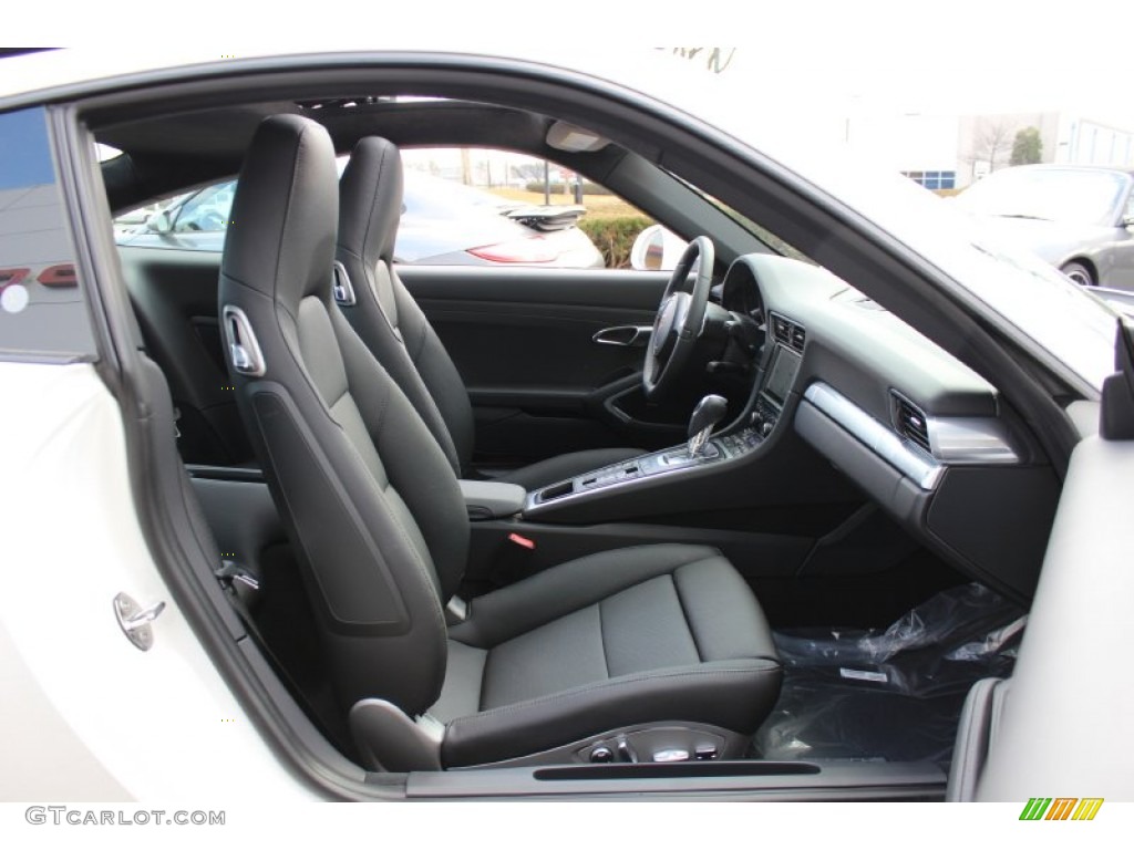 Black Interior 2012 Porsche New 911 Carrera S Coupe Photo #61072321