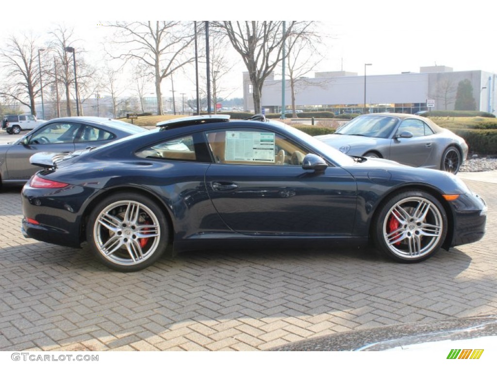Dark Blue Metallic 2012 Porsche New 911 Carrera S Coupe Exterior Photo #61072351