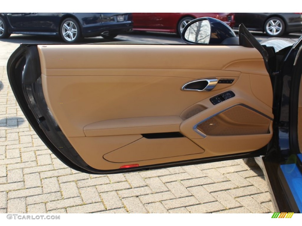2012 Porsche New 911 Carrera S Coupe Luxor Beige Door Panel Photo #61072366