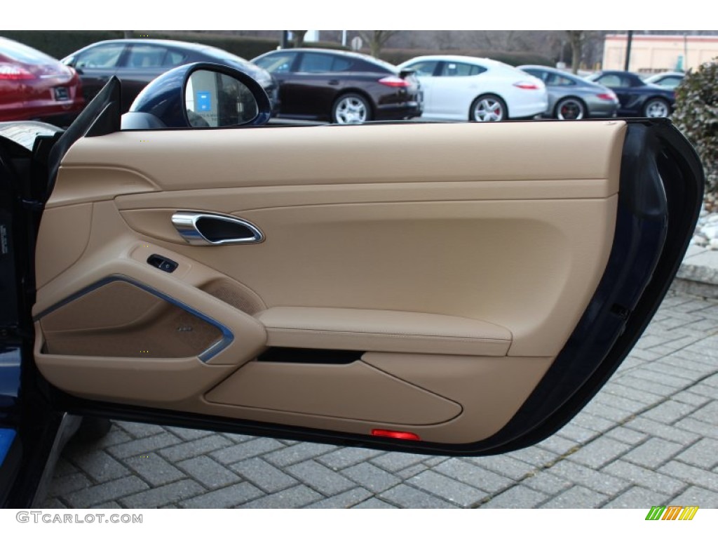 2012 Porsche New 911 Carrera S Coupe Luxor Beige Door Panel Photo #61072408