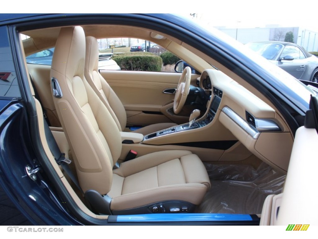 Luxor Beige Interior 2012 Porsche New 911 Carrera S Coupe Photo #61072417