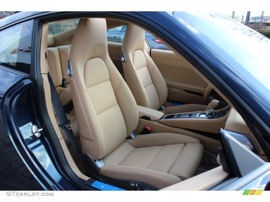 Luxor Beige Interior 2012 Porsche New 911 Carrera S Coupe Photo #61072420