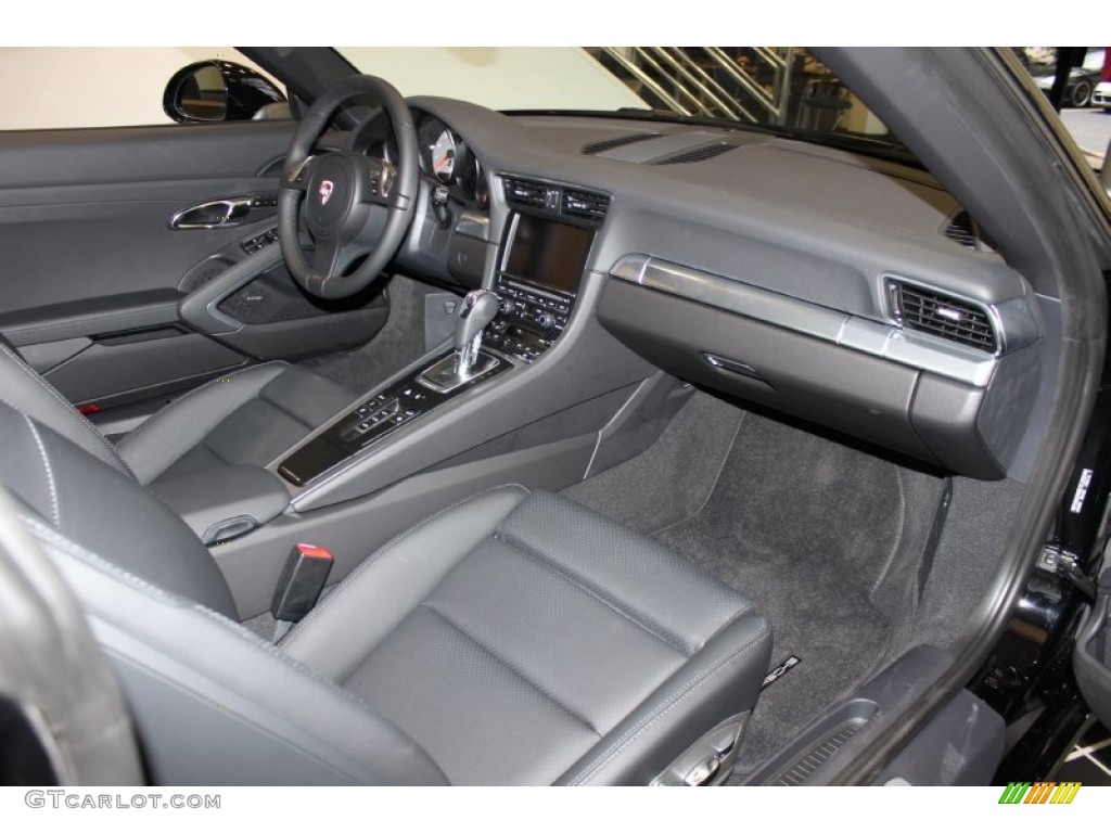 2012 Porsche New 911 Carrera S Coupe Black Dashboard Photo #61072510