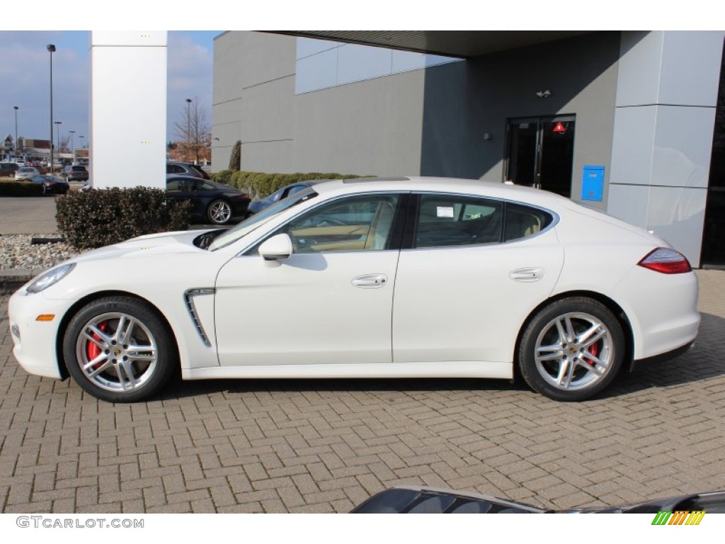 Carrara White 2012 Porsche Panamera Turbo Exterior Photo #61072552