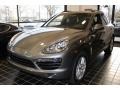 2012 Meteor Grey Metallic Porsche Cayenne S Hybrid  photo #1