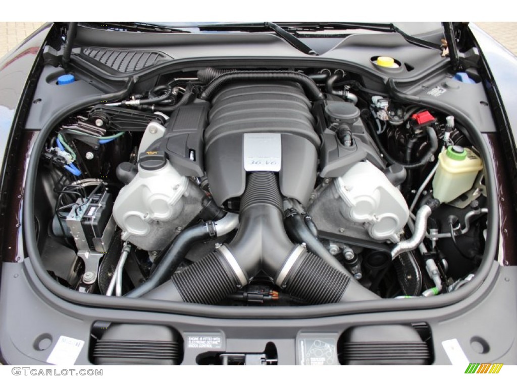 2012 Porsche Panamera 4 3.6 Liter DOHC 24-Valve VarioCam Plus V6 Engine Photo #61072807