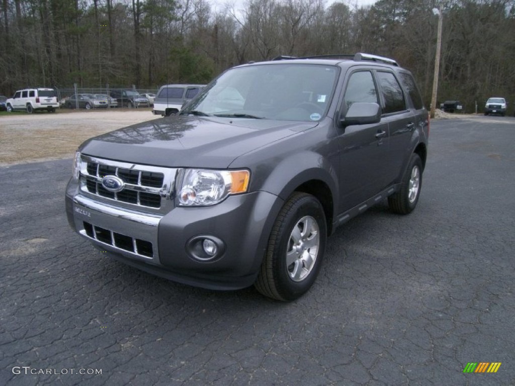 2012 Escape Limited V6 - Sterling Gray Metallic / Charcoal Black photo #1