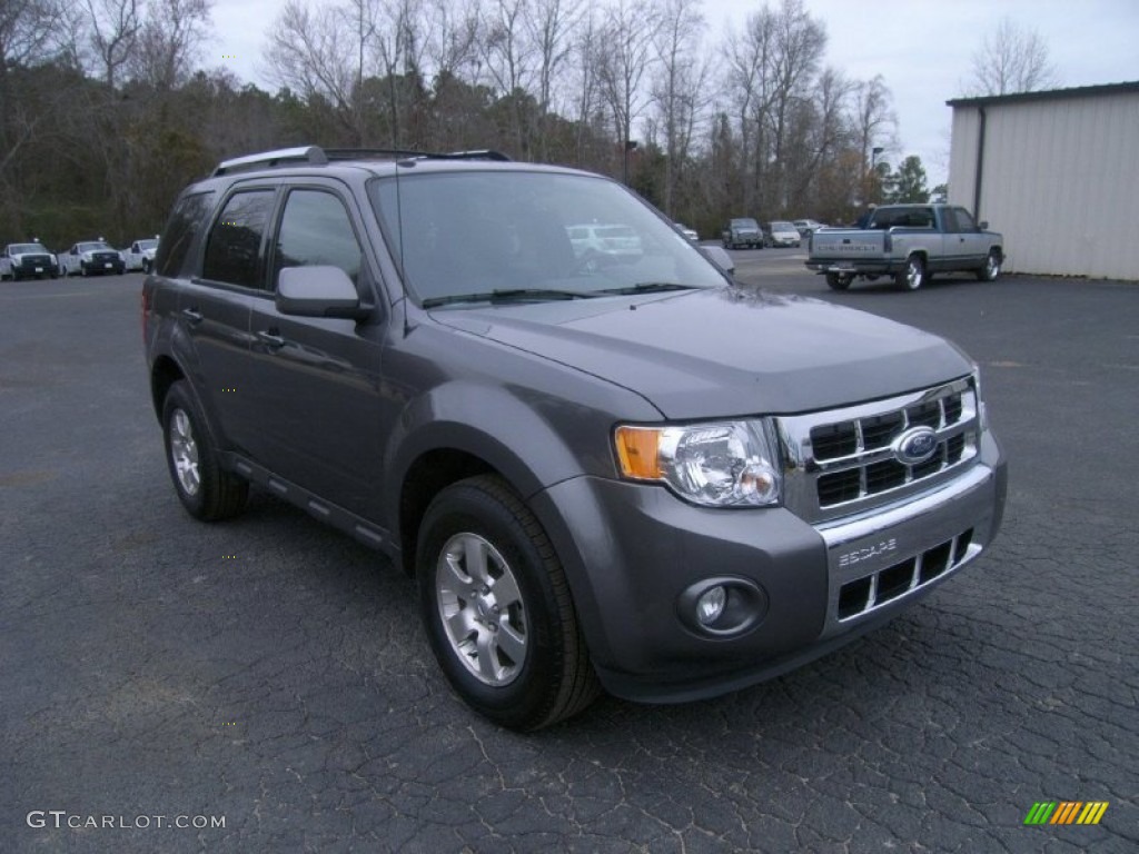 2012 Escape Limited V6 - Sterling Gray Metallic / Charcoal Black photo #3