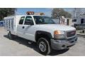 Summit White 2005 GMC Sierra 2500HD Extended Cab Animal Control Exterior