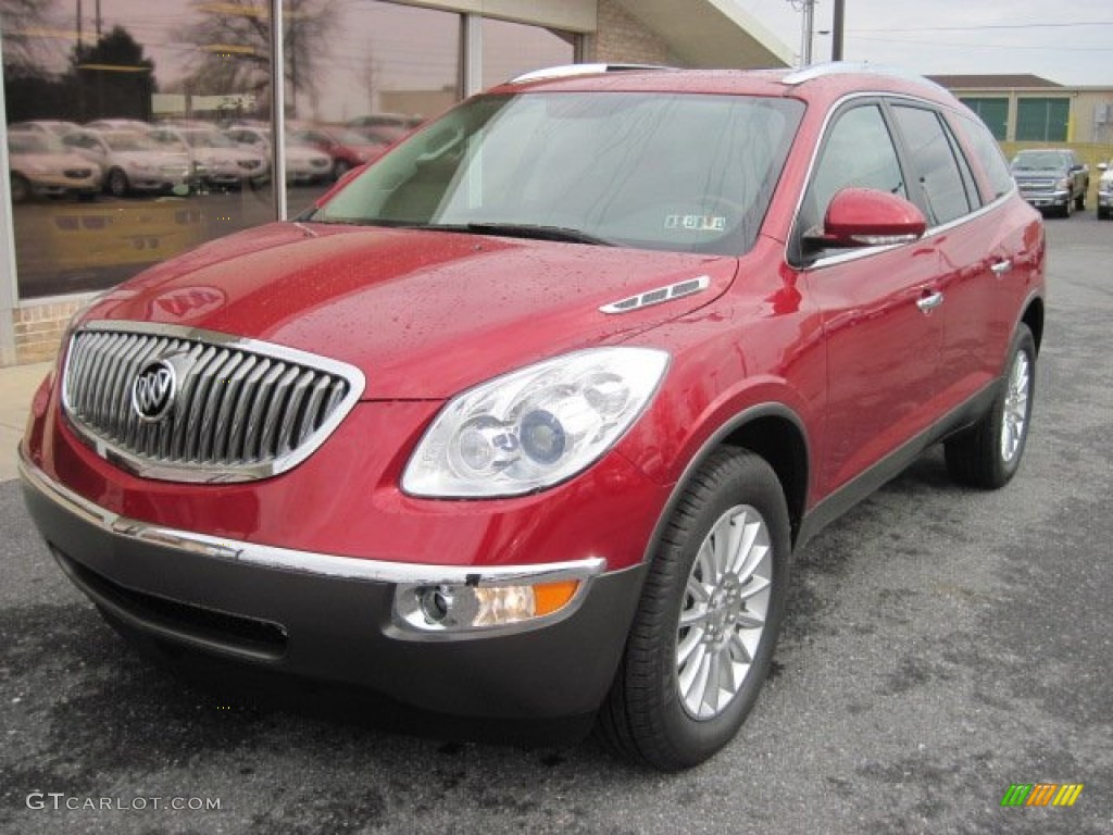 Crystal Red Tintcoat 2012 Buick Enclave FWD Exterior Photo #61073921