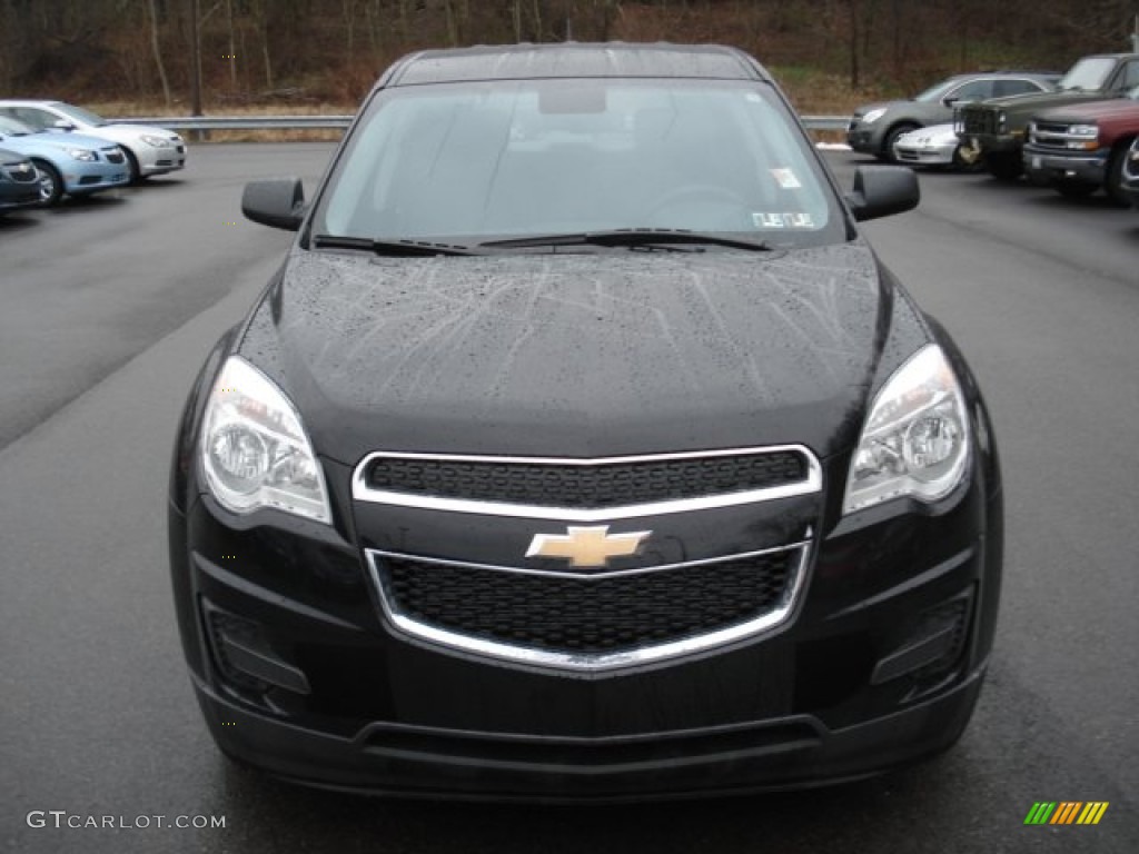 2012 Equinox LS AWD - Black / Jet Black photo #3